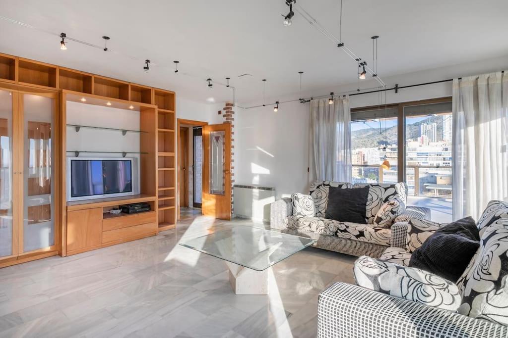 Atico Con Gran Terraza Lägenhet Benidorm Exteriör bild