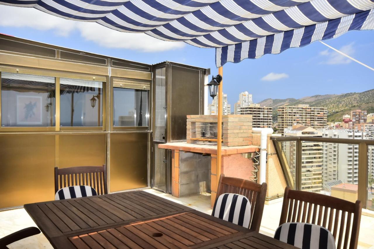 Atico Con Gran Terraza Lägenhet Benidorm Exteriör bild